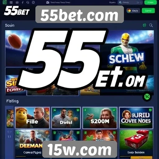 Experiência do usuário no site de jogos 55bet.com